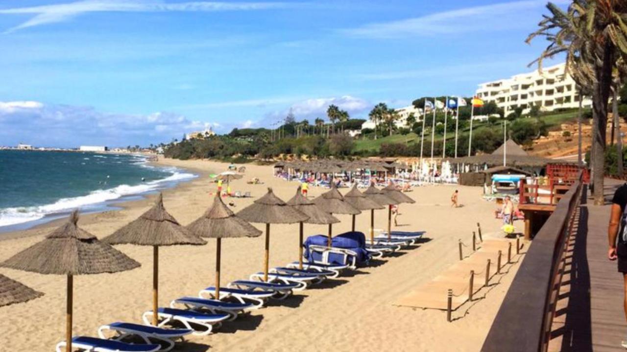Mi Capricho B16 Beachfront Apartment ラ・カラ・デ・ミハス エクステリア 写真