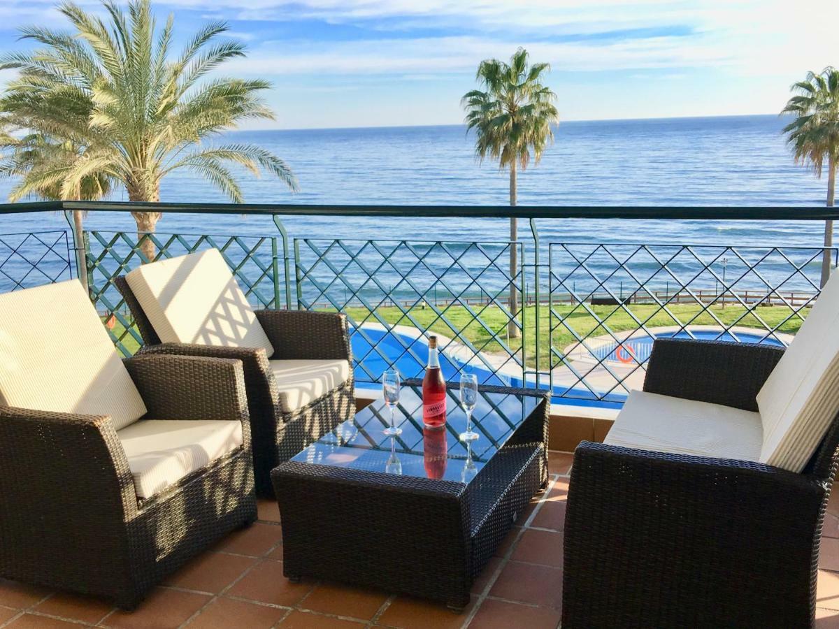 Mi Capricho B16 Beachfront Apartment ラ・カラ・デ・ミハス エクステリア 写真
