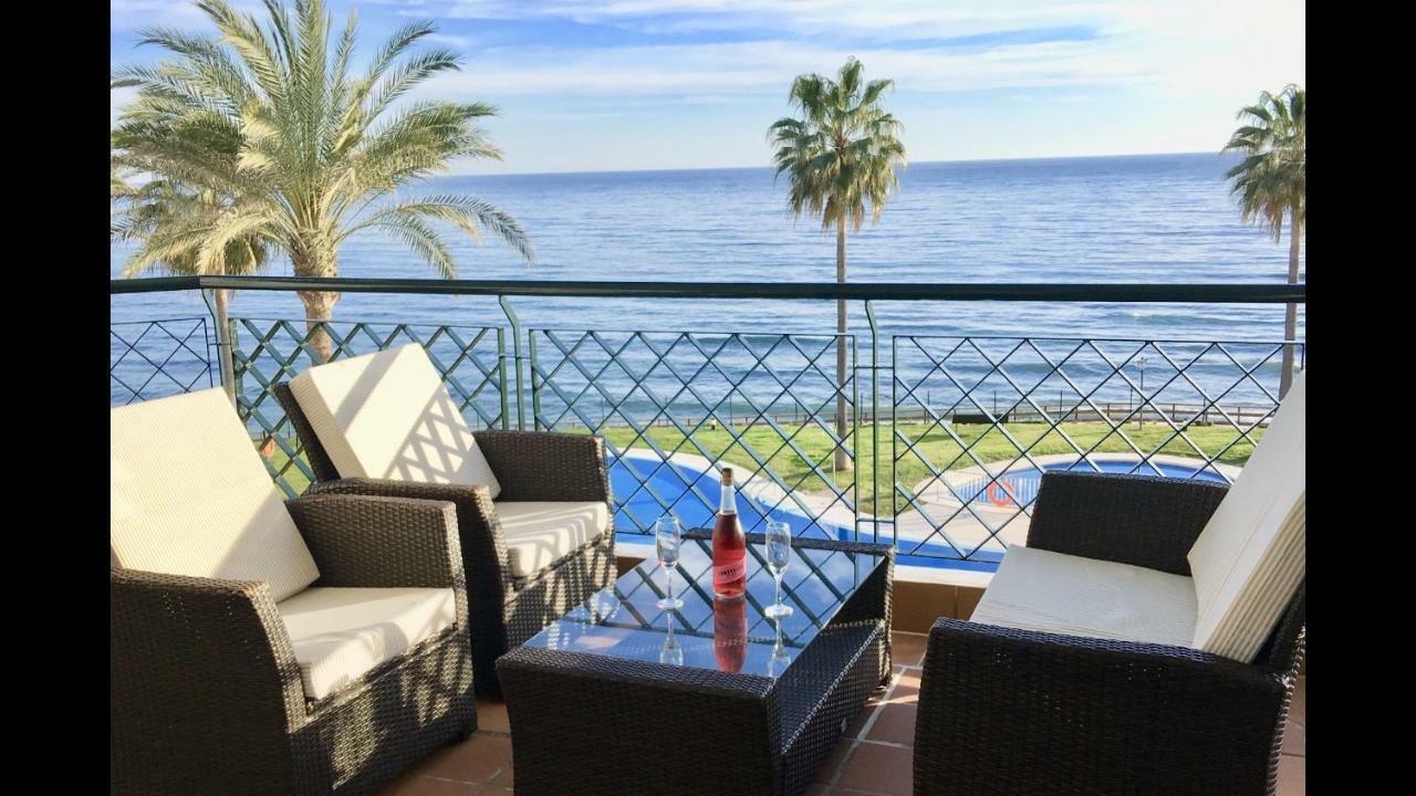 Mi Capricho B16 Beachfront Apartment ラ・カラ・デ・ミハス エクステリア 写真
